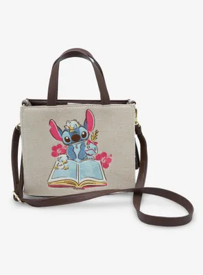 Loungefly Disney Lilo & Stitch Scrump & Stitch Storybook Handbag - BoxLunch Exclusive