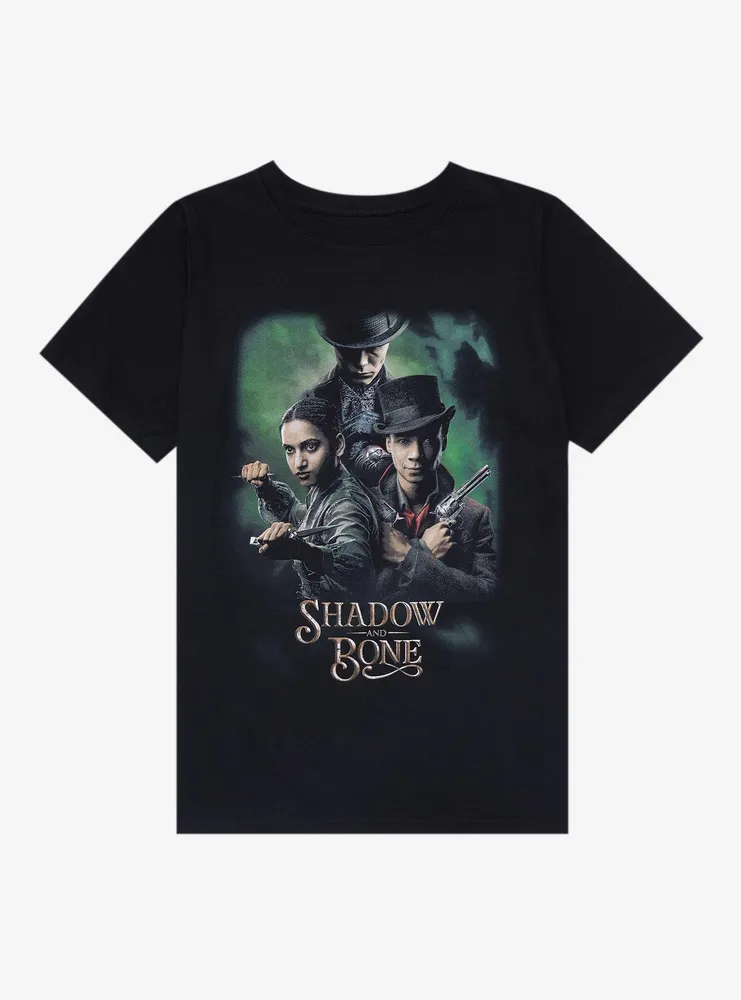 Shadow And Bone The Crows Trio Boyfriend Fit Girls T-Shirt