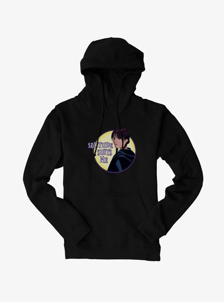 Wednesday TV Series Solitude Suits Me Hoodie