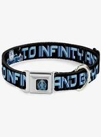 Disney Pixar Toy Story Buzz Poses Stars To Infinity And Beyond Seatbelt Buckle Dog Collar