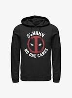 Marvel Deadpool No One Cares Hoodie