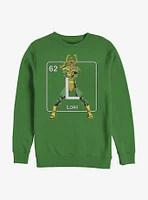 Marvel Loki Periodic Element Sweatshirt