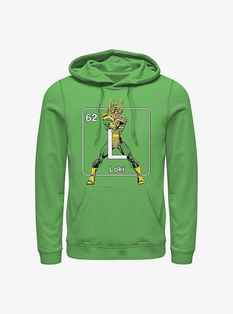 Marvel Loki Periodic Element Hoodie