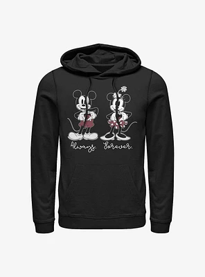Disney Mickey Mouse & Minnie Always Forever Hoodie
