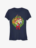 Disney The Muppets Holiday Wreath Girls T-Shirt