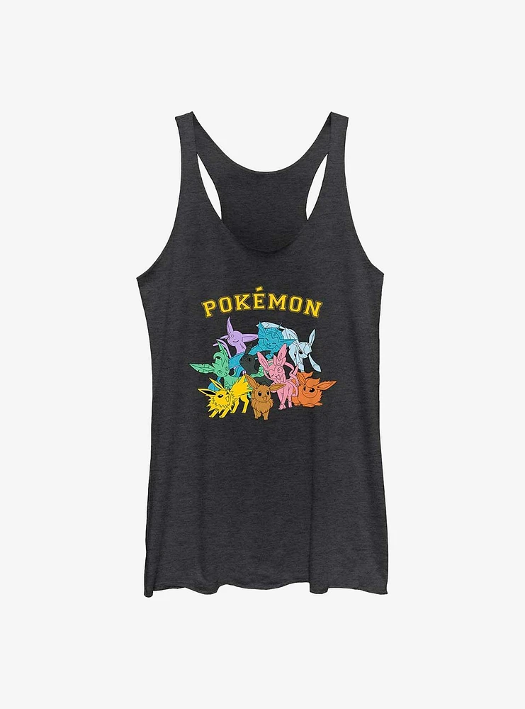 Pokemon Eeveelutions Girls Tank