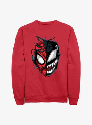 Marvel Spider-Man Split Venom Sweatshirt
