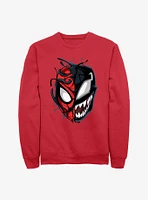 Marvel Spider-Man Split Venom Sweatshirt