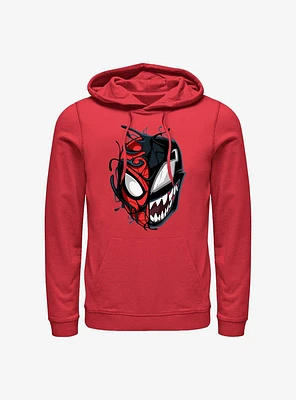 Marvel Spider-Man Split Venom Hoodie