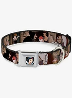 Disney Snow White And The Seven Dwarfs Scenes Seatbelt Buckle Dog Collar