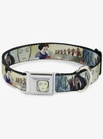 Disney Snow White And The Seven Dwarfs Old Witch Evil Queen Scenes Seatbelt Buckle Dog Collar