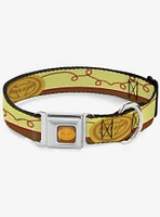 Disney Pixar Toy Story Jessie Bounding Cowboy Buckle Lasso Seatbelt Dog Collar