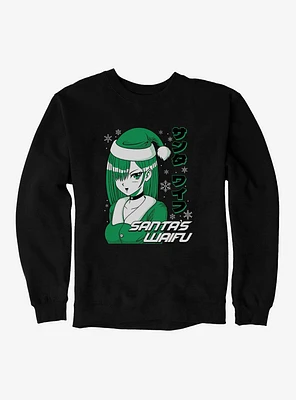 Christmas Anime Santa's Waifu Sweatshirt