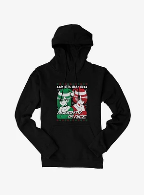 Christmas Anime Naughty Or Nice Hoodie