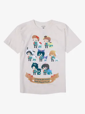 Hot Topic Jujutsu Kaisen X Hello Kitty And Friends Gojo Cinnamoroll  Boyfriend Fit Girls T-Shirt