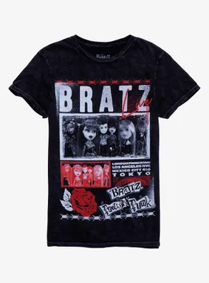 Bratz Pretty 'N' Punk Boyfriend Fit Girls T-Shirt