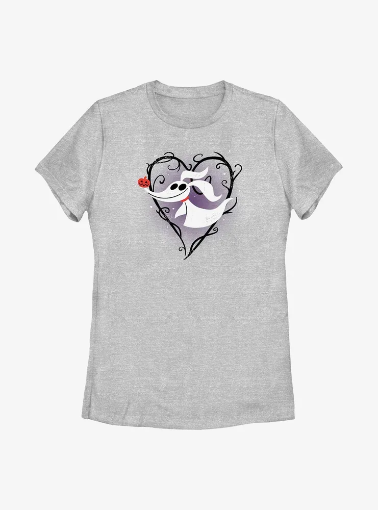 Disney The Nightmare Before Christmas Zero Heart Womens T-Shirt