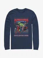 Marvel Avengers Assemble Ugly Christmas Long-Sleeve T-Shirt