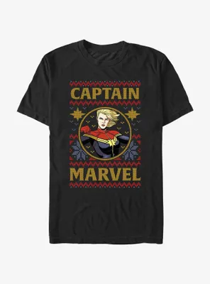 Marvel Captain Ugly Christmas T-Shirt
