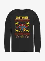 Marvel Doctor Strange Sorcerer Supreme Ugly Christmas Long-Sleeve T-Shirt