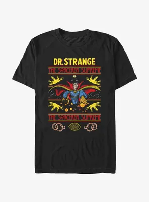 Marvel Doctor Strange Sorcerer Supreme Ugly Christmas T-Shirt