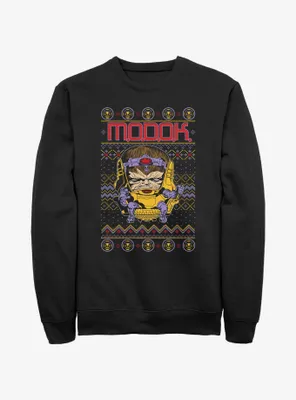 Marvel Modok Ugly Christmas Sweatshirt