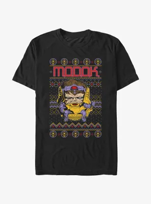 Marvel Modok Ugly Christmas T-Shirt
