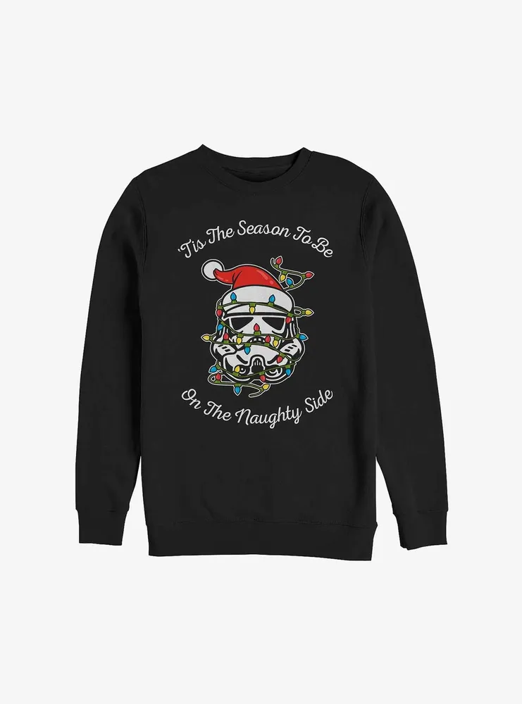 Star Wars 'Tis The Season To Be On Naughty Side Sweatshirt