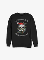 Star Wars 'Tis The Season To Be On Naughty Side Sweatshirt