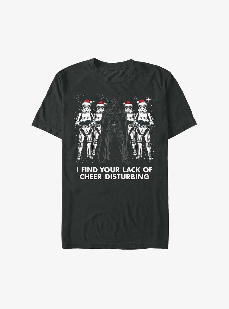 Star Wars Holiday Cheer Vader and Storm Troopers T-Shirt