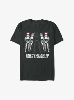 Star Wars Holiday Cheer Vader and Storm Troopers T-Shirt
