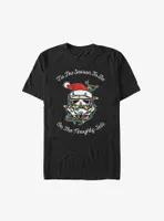 Star Wars 'Tis The Season To Be On Naughty Side T-Shirt