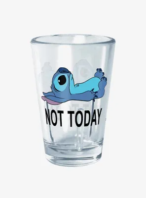 Disney Lilo & Stitch Not Today Mini Glass