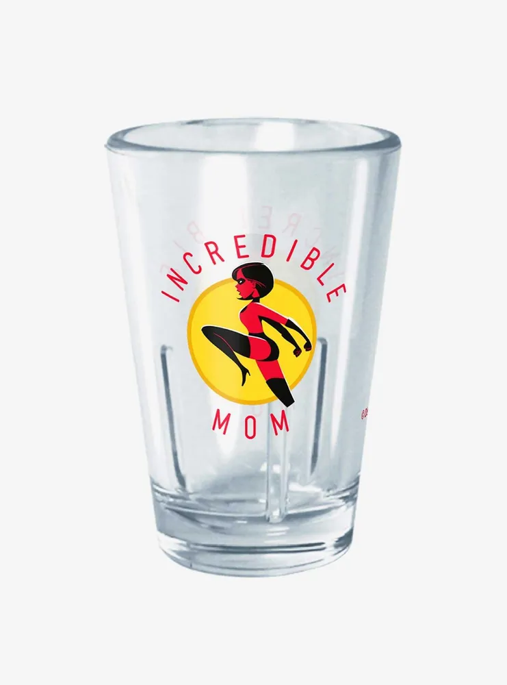 Disney Pixar The Incredibles Incredible Mom Mini Glass