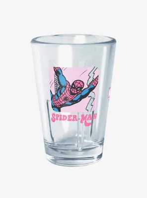 Marvel Spider-Man Spidey Comic Mini Glass