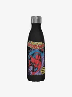 Marvel Spider-Man Spidey Cover Stainless Steel Water Bottle