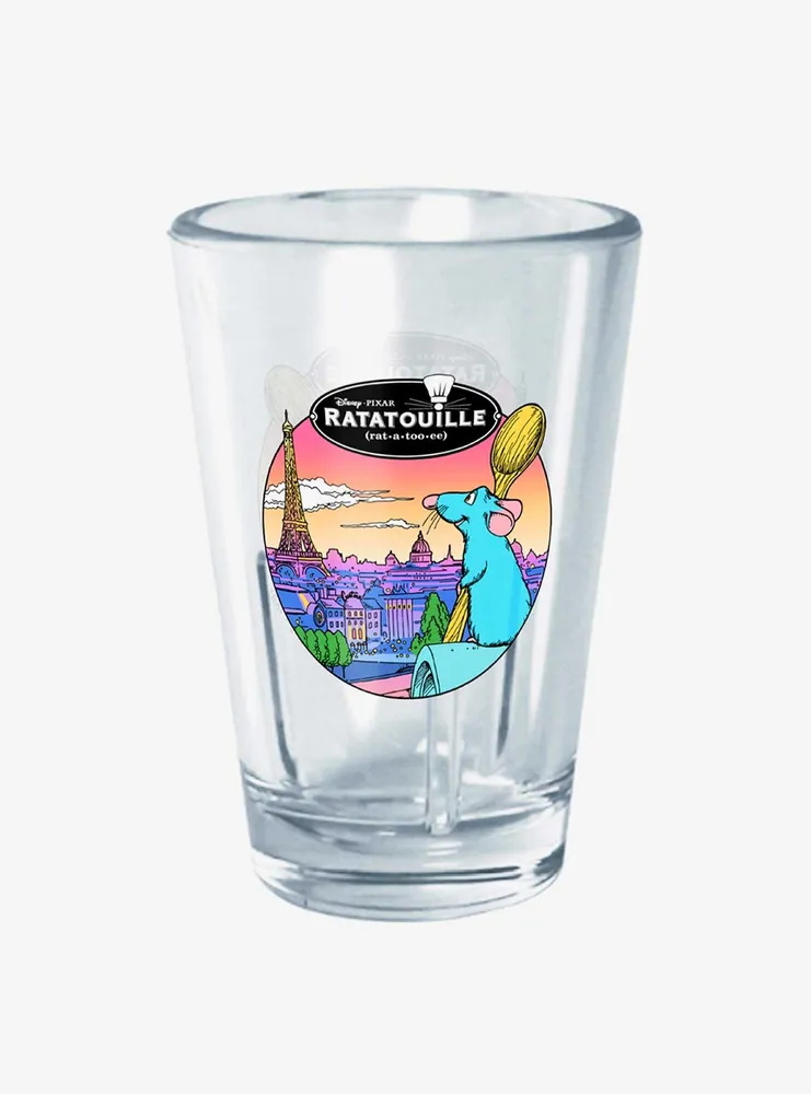 Disney Pixar Ratatouille Le Rat Parisian Mini Glass