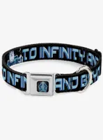 Disney Pixar Toy Story Buzz Poses Stars To Infinity And Beyond Seatbelt Buckle Pet Collar