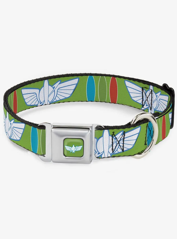 Disney Pixar Toy Story Buzz Lightyear Bounding Space Ranger Seatbelt Buckle Pet Collar