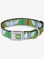 Disney Pixar Toy Story Buzz Lightyear Bounding Space Ranger Seatbelt Buckle Pet Collar