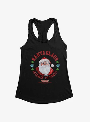 Santa Claus Is Comin' To Town! Girls Tank