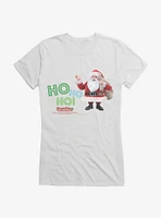 Santa Claus Is Comin' To Town! Ho Ho! Girls T-Shirt