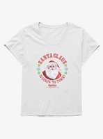 Santa Claus Is Comin' To Town! Girls T-Shirt Plus