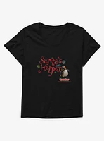 Santa Claus Is Comin' To Town! Santa's Little Helper Girls T-Shirt Plus