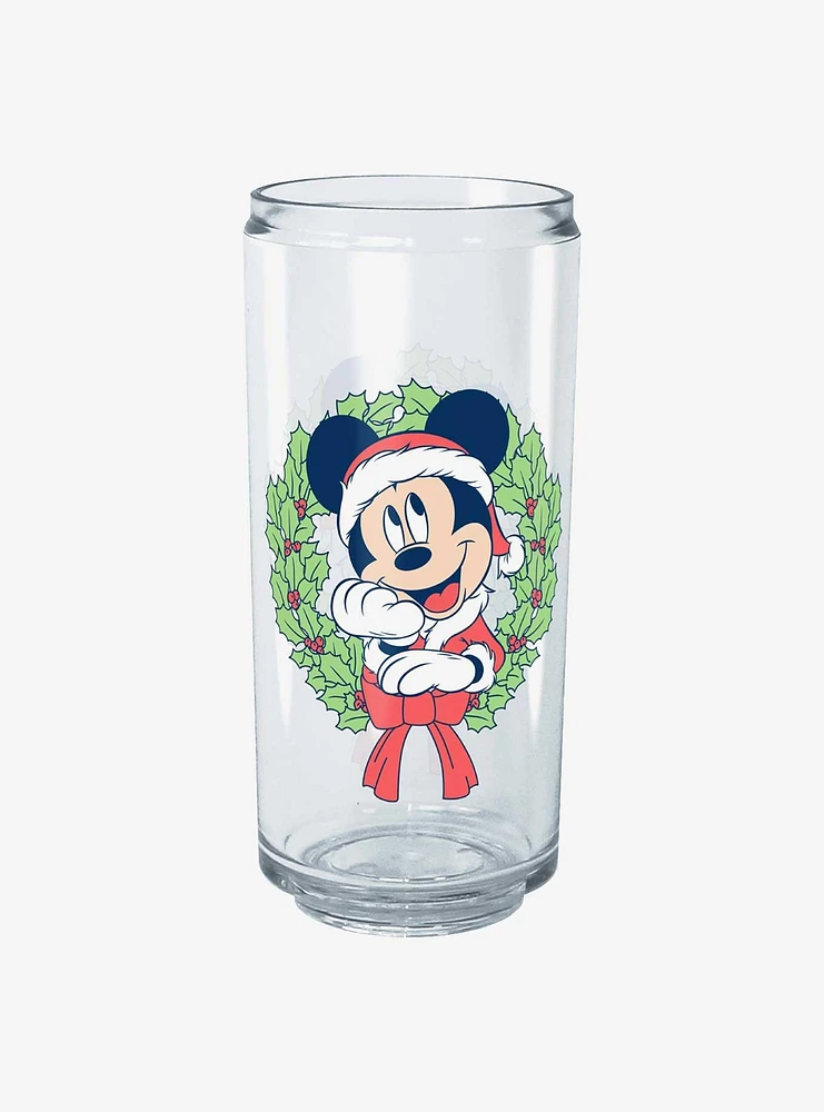 Disney Mickey Mouse Santa Mickey Christmas Wreath Can Cup