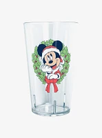 Disney Mickey Mouse Santa Mickey Christmas Wreath Tritan Cup