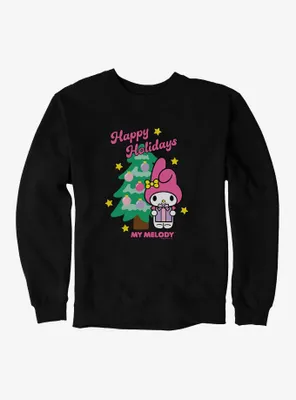 My Melody Happy Holidays Christmas Tree Sweatshirt