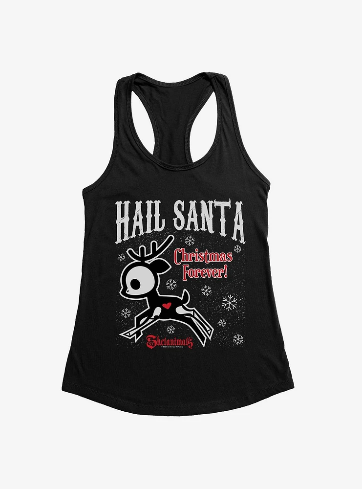 Skelanimals Hail Santa Girls Tank