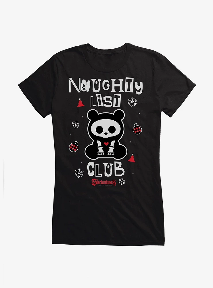 Skelanimals Naughty List Club ChungKee Girls T-Shirt