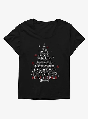 Skelanimals Merry Creepmas Girls T-Shirt Plus